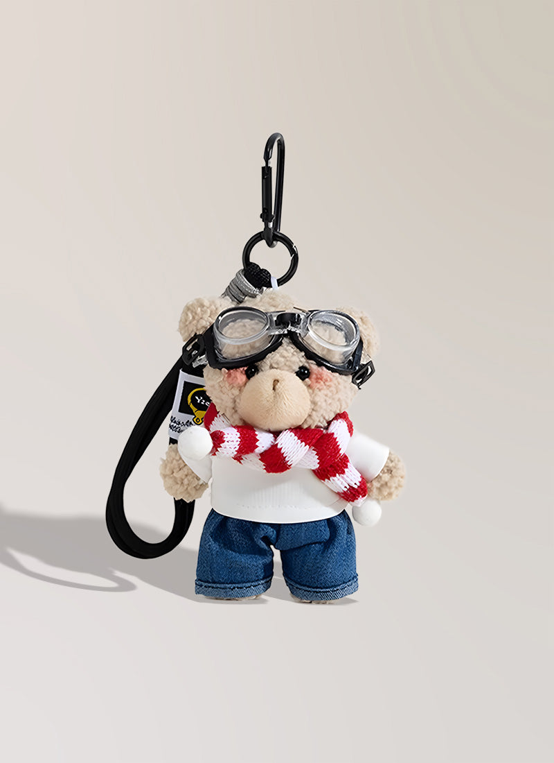 ISOLÉ公式 | バッグチャーム パイロットベア ISOLE