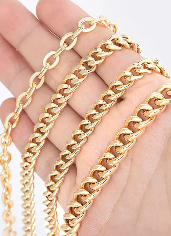 ISOLÉ CHAIN ゴールドバッグチェーン エクシオ