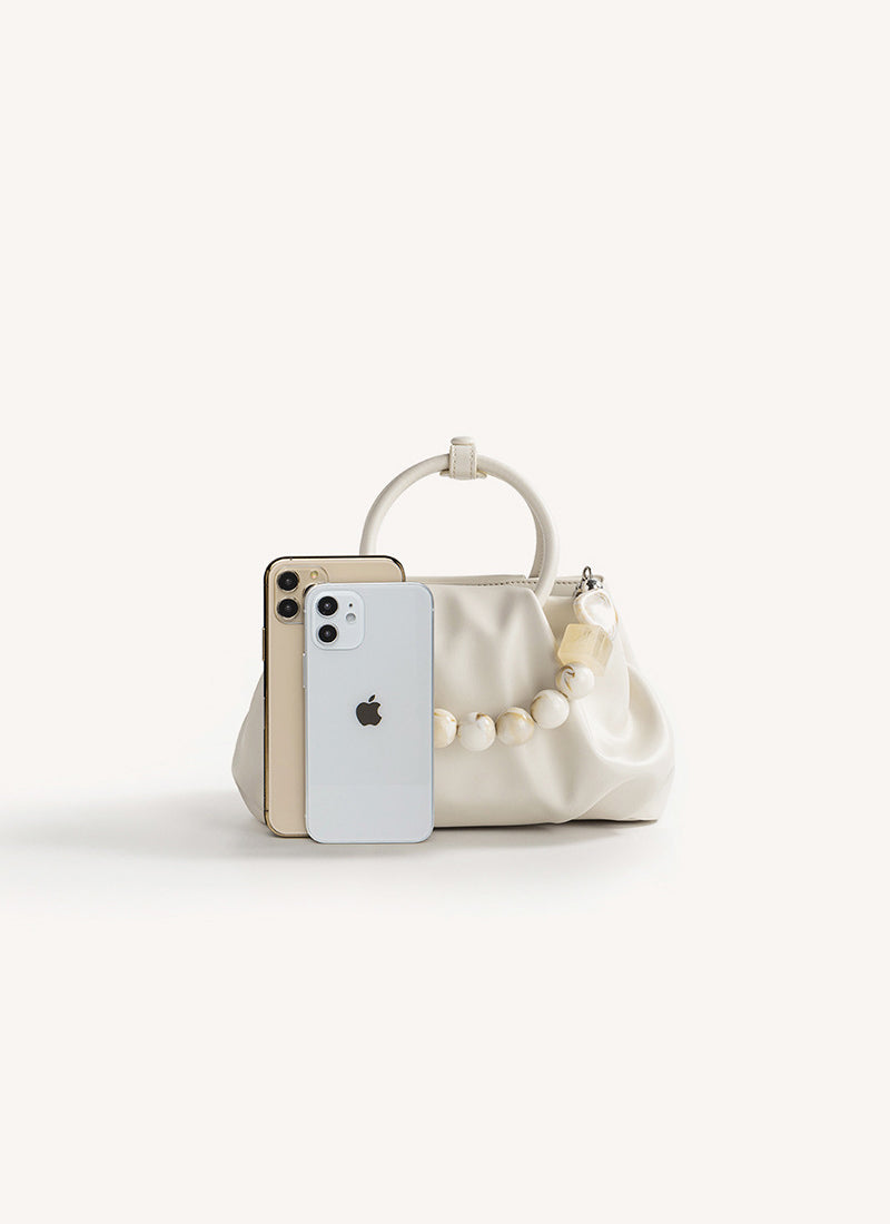 ISOLÉ ｜手提げバッグ クラウド 韓国風 本革 ISOLE