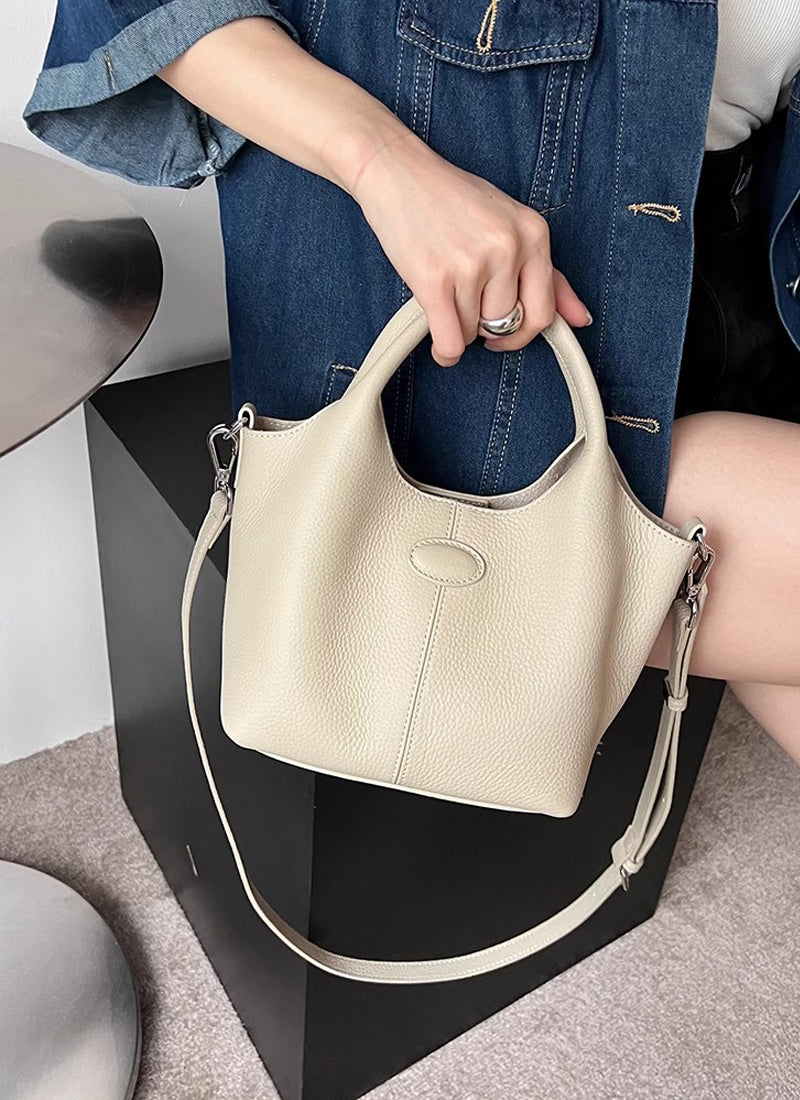 ISOLÉ公式｜バケットバッグ 大人な落ち着きがあり 本革 ISOLE