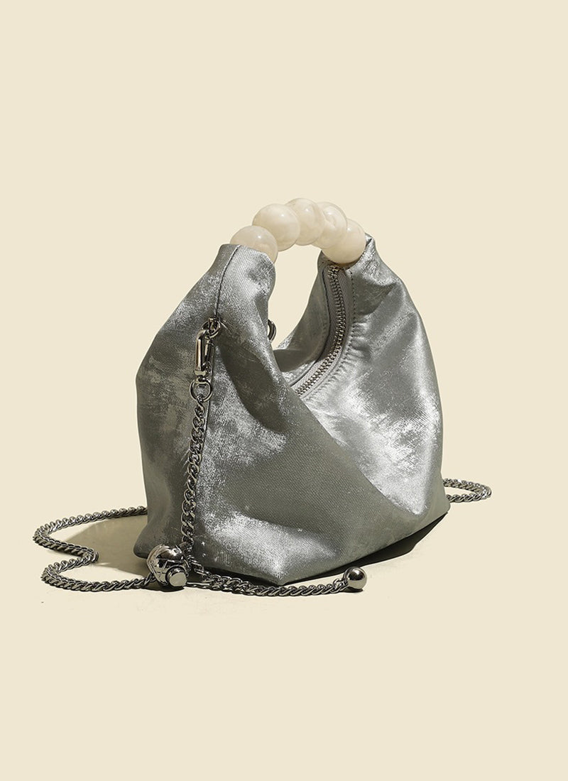 ISOLÉ公式 | ハンドバッグ エレガント ビーズハンドル ISOLE